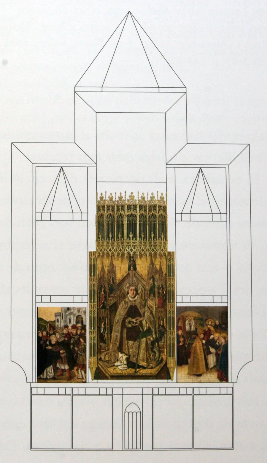 Retabel Santo Domingo de Silos - Bartolomé Bermejo