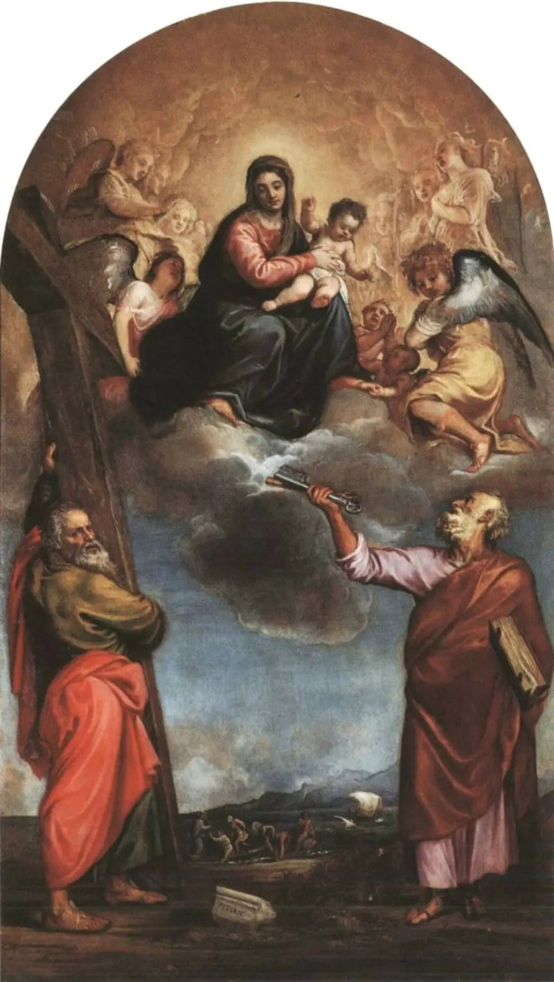 Retabel z Serravalle - Titian
