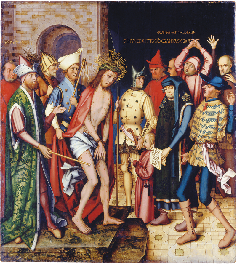 Dominikański retabel we Frankfurcie: Ecce Homo - Hans Holbein Starszy