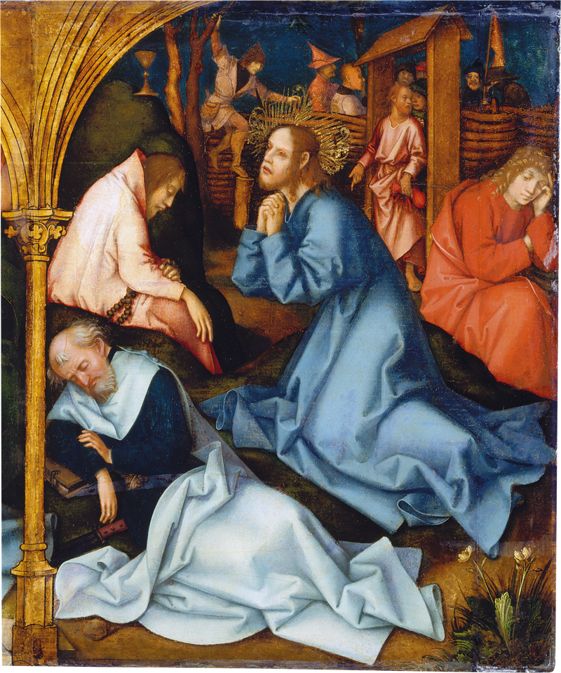 Dominikański retabel we Frankfurcie: Agonia w ogrodzie - Hans Holbein Starszy