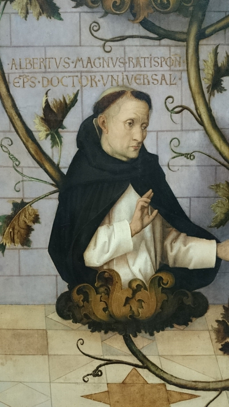 Dominikański retabel we Frankfurcie: Linia zakonu dominikańskiego (dolna część) - Hans Holbein Starszy