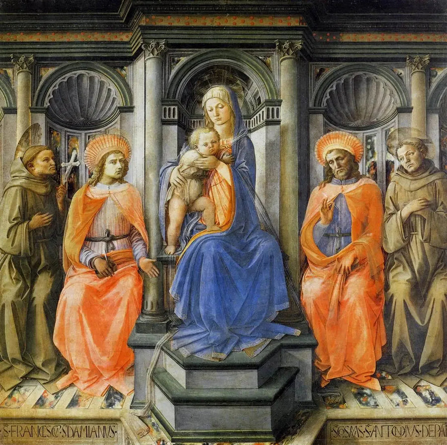retabel nowicjatu - Fra Filippo Lippi