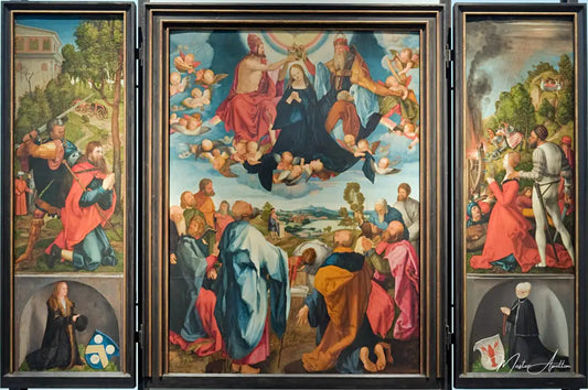 Retable Heller - Albrecht Dürer - Reproductions de tableaux et peintures haut de gamme