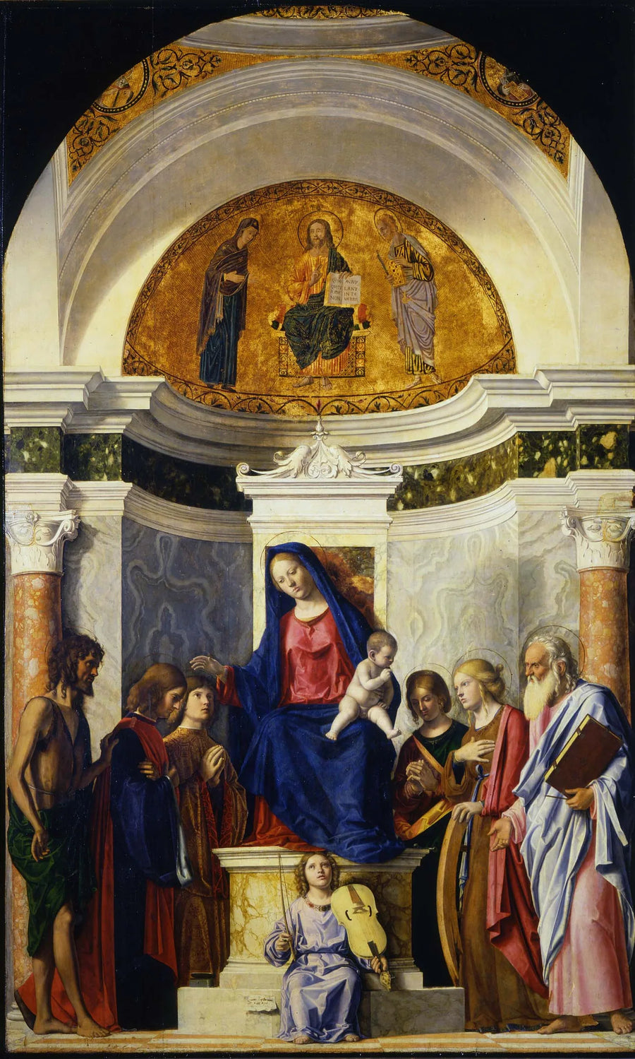 retabel Montini - Cima da Conegliano