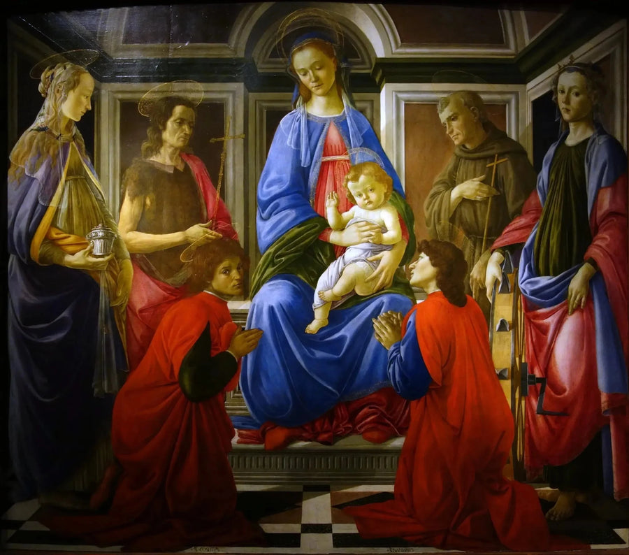 Ołtarz św. Ambrożego - Sandro Botticelli