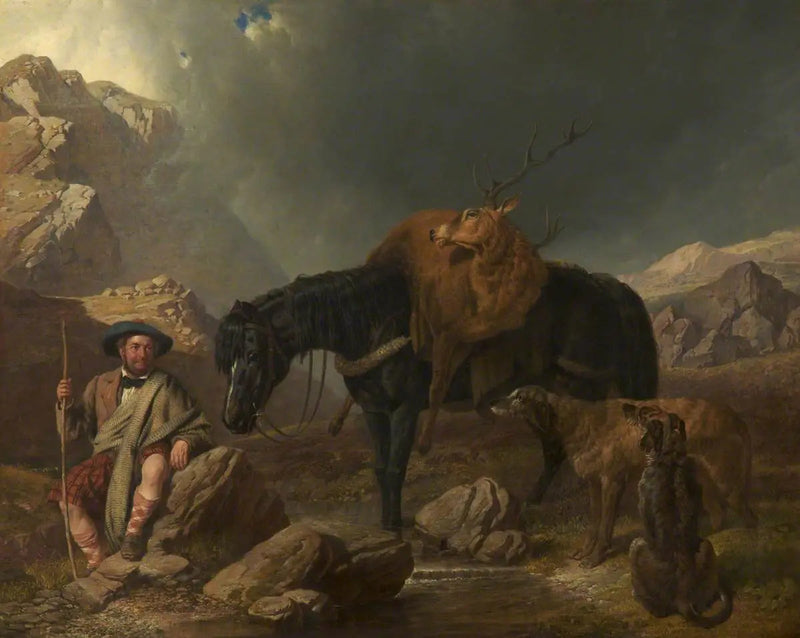 Powrót z polowania - John Frederick Herring, Sr.