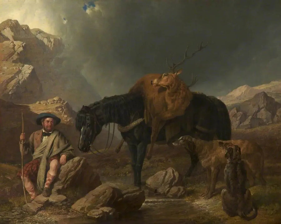 Powrót z polowania - John Frederick Herring, Sr.