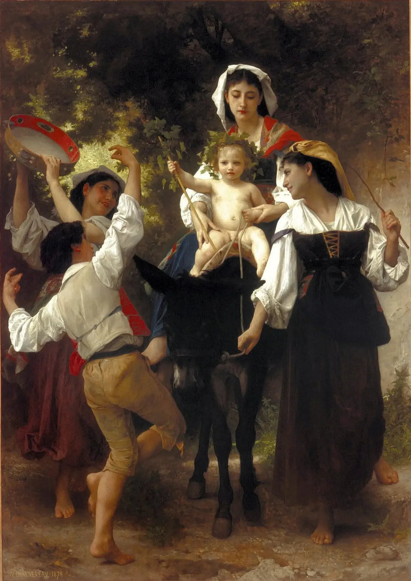 Powrót z Żniw - Bouguereau