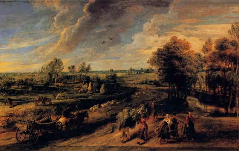 Powrót na pola - Peter Paul Rubens