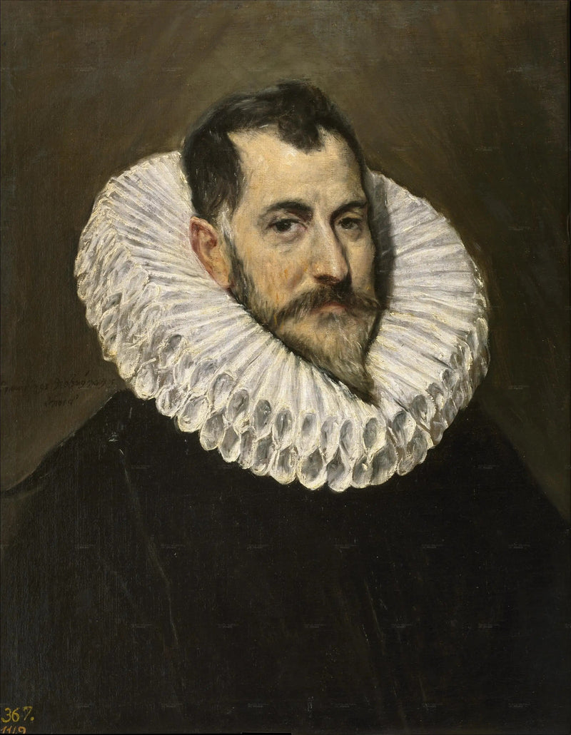 Portret nieznanego jeźdźca - El Greco