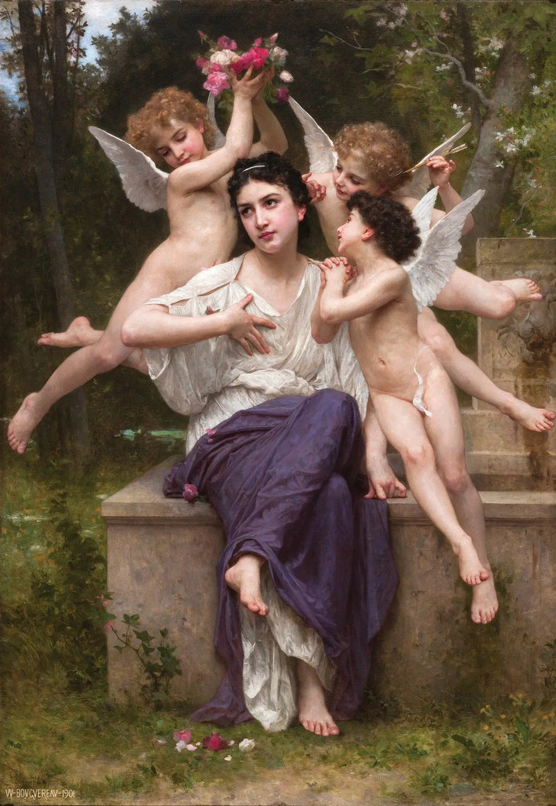 Wiosenny sen - Bouguereau