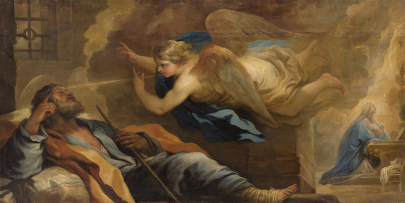 Sen Świętego Józefa - Luca Giordano