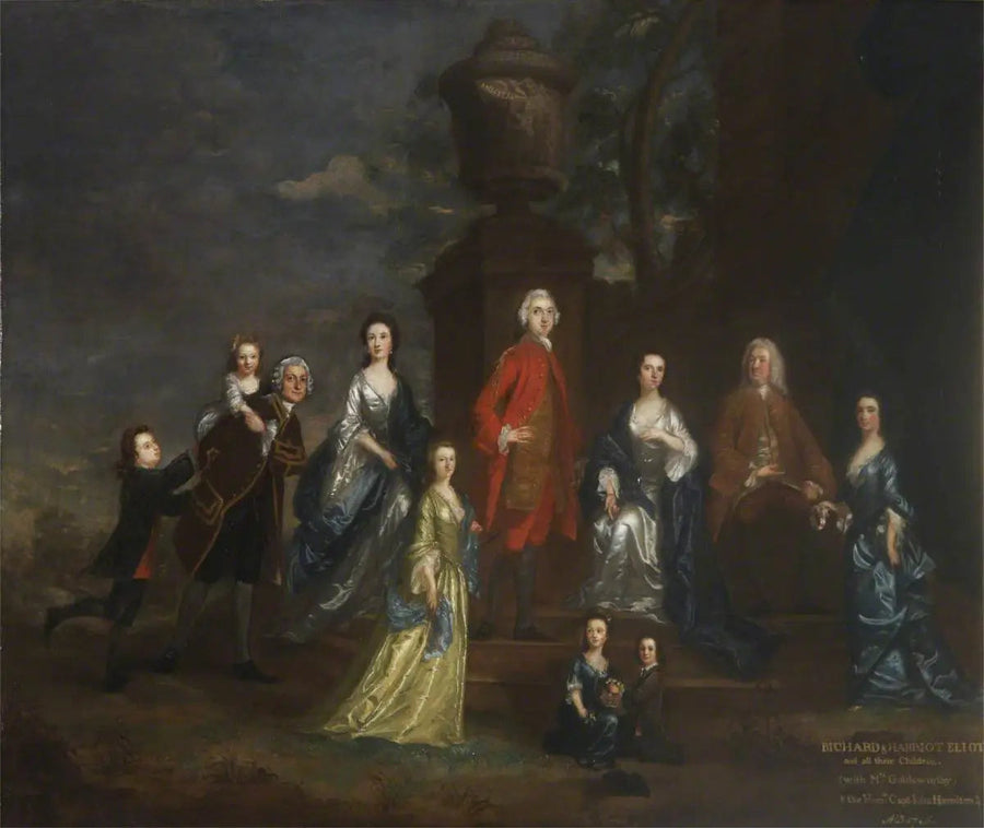 Richard Eliot i jego rodzina - Joshua Reynolds
