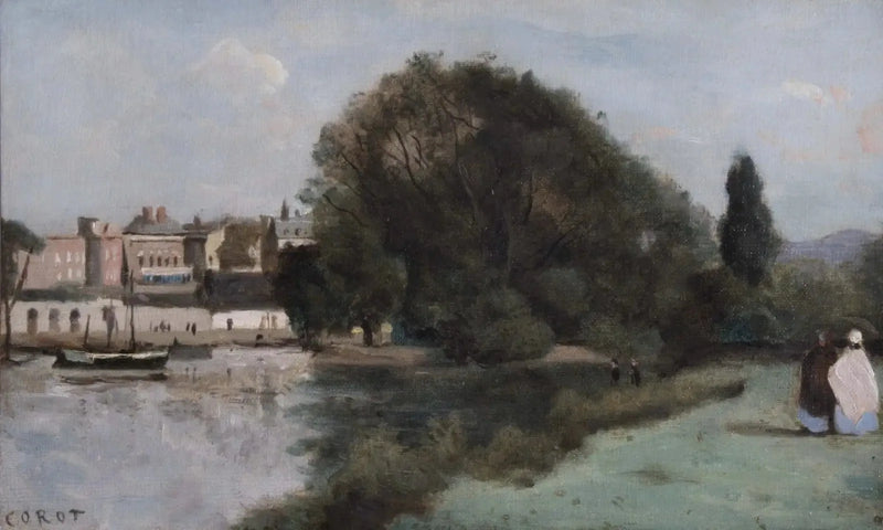 Richmond, niedaleko Londynu - Jean-Baptiste Camille Corot