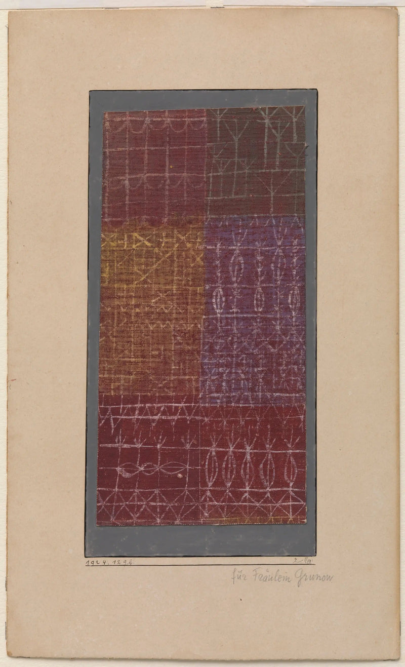 Zasłona - Paul Klee