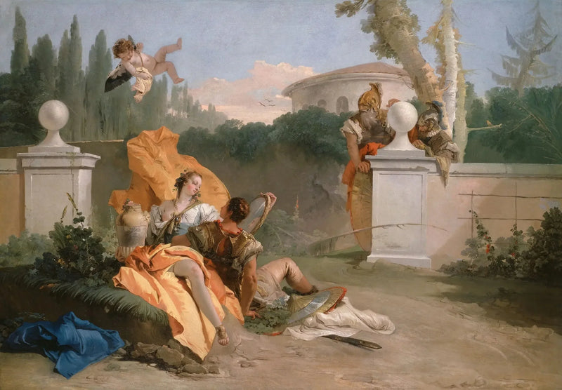 Rinaldo i Armida w swoim ogrodzie - Giovanni Battista Tiepolo