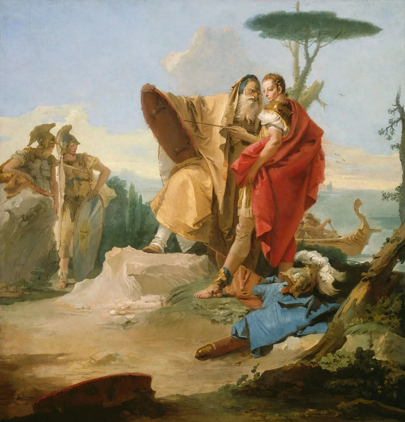 Rinaldo i czarownik z Askalonu - Giovanni Battista Tiepolo