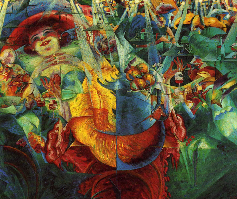 Śmiech - Umberto Boccioni
