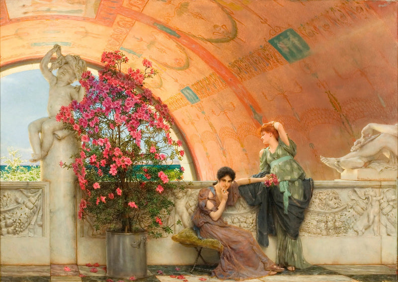 Nieświadomi rywale - Lawrence Alma-Tadema