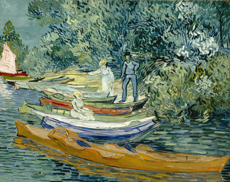 Bank Oise w Auvers - Vincent van Gogh