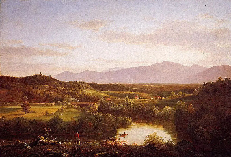 Rzeka w Catskills - Thomas Cole