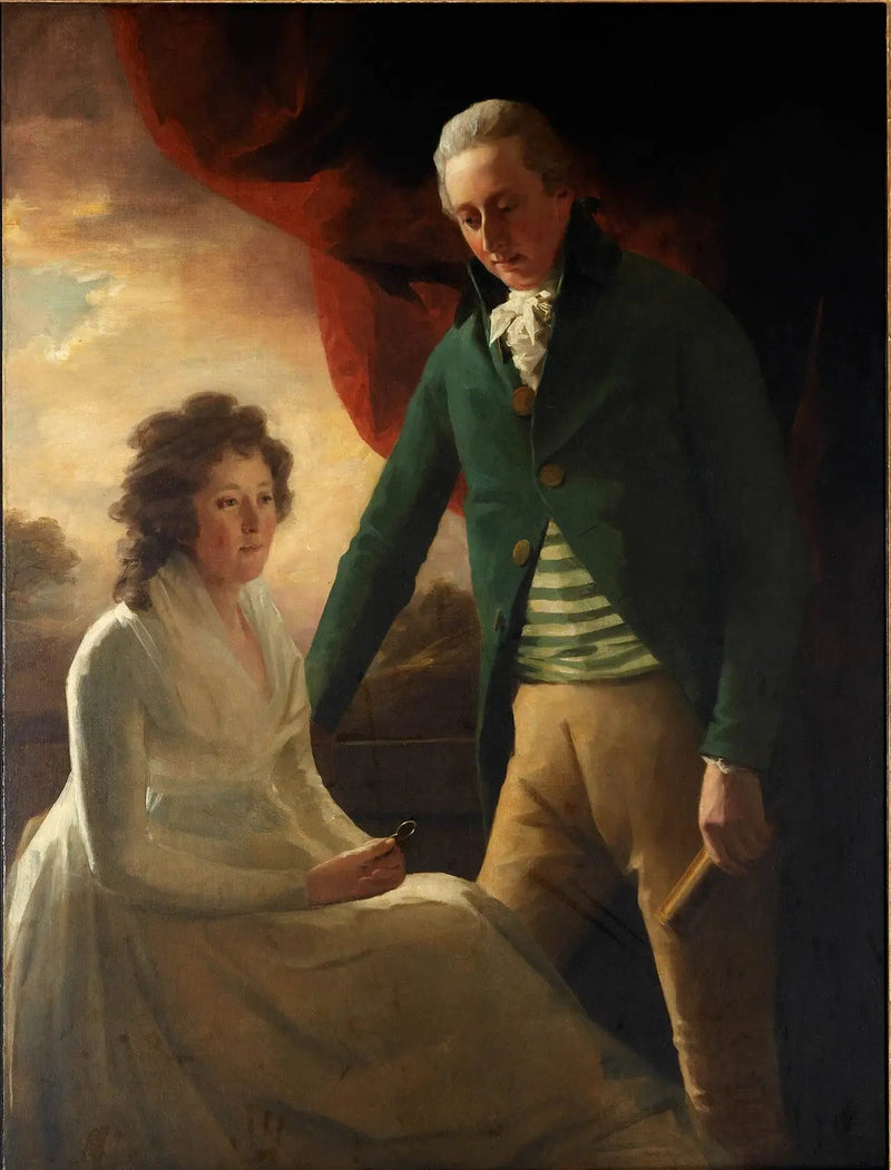 Robert Colt d'Auldhame, poseł, oraz jego żona Grizel - Henry Raeburn