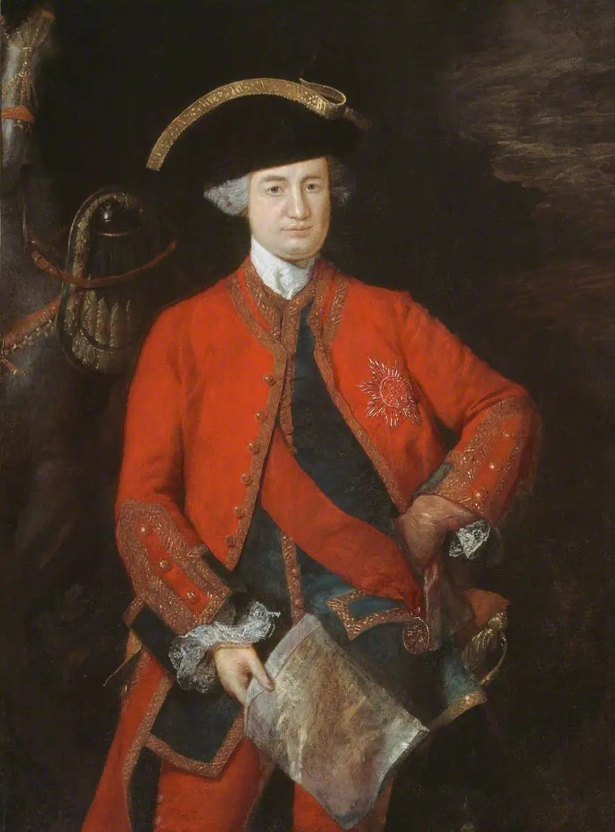 Robert, Lord Clive (1725–1774), w mundurze generała - Thomas Gainsborough