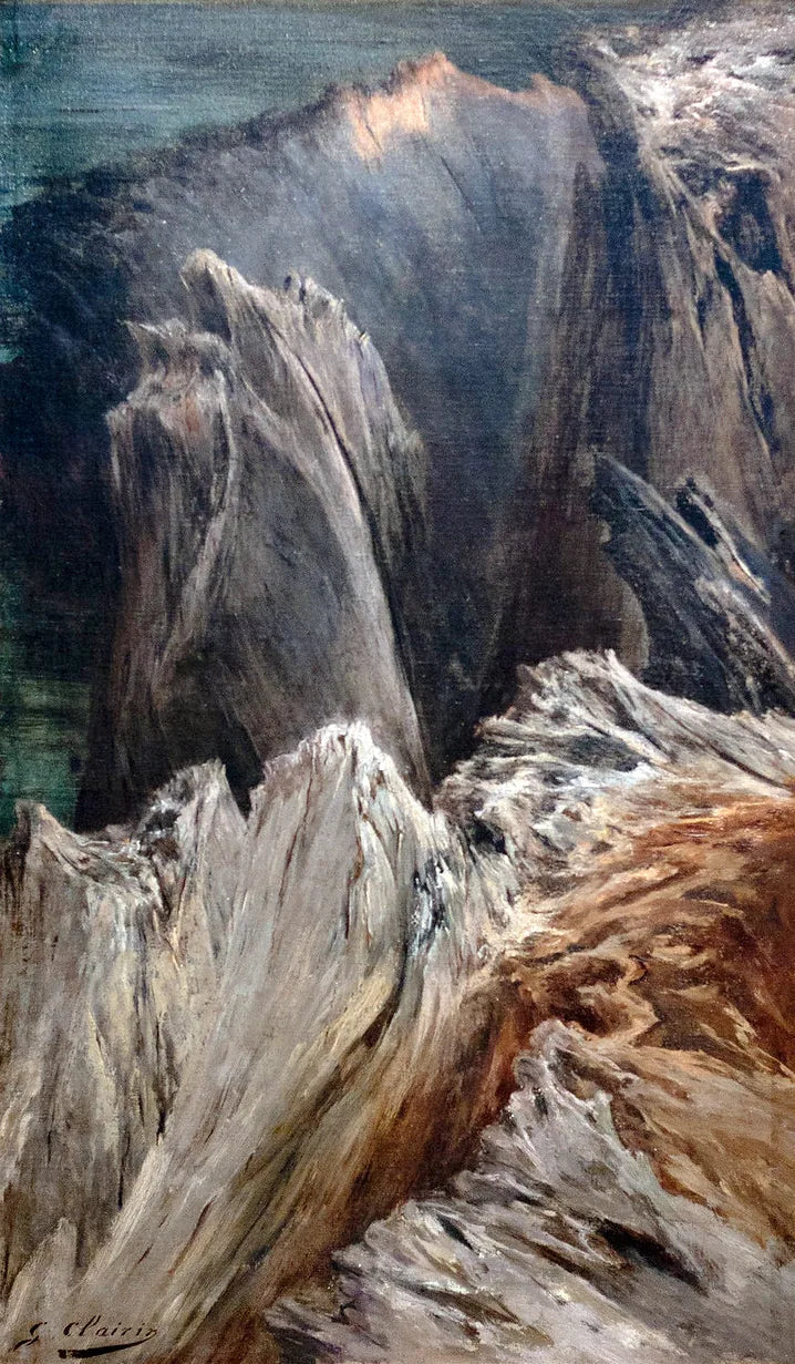 Rochers à Belle-Île - Georges Clairin image 1 tableau peint à l’huile sur toile