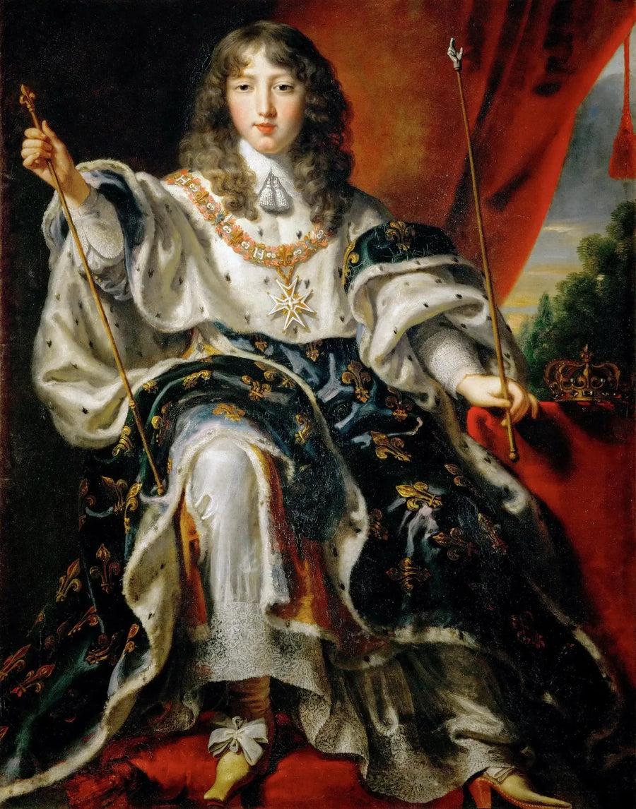 Król Ludwik XIV (1638-1715) Francja - Juste d'Egmont