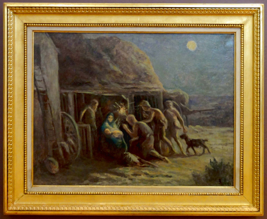 Rolleboise, Narodzenie Pańskie - Maximilien Luce