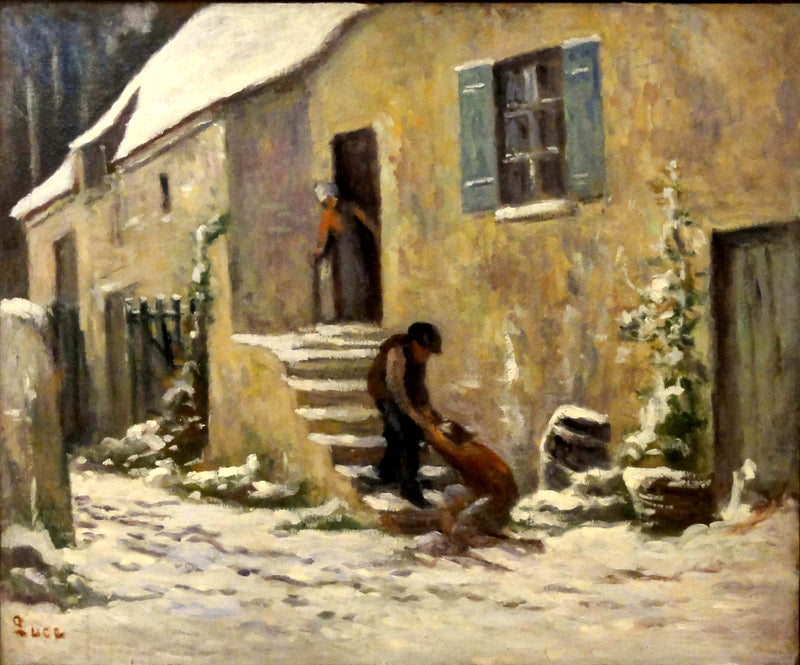 Rolleboise, powrót syna marnotrawnego - Maximilien Luce