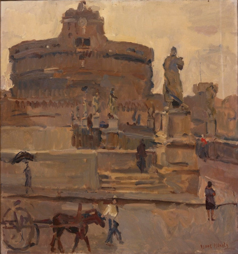 Rzym, Zamek Świętego Anioła - Isaac Israëls