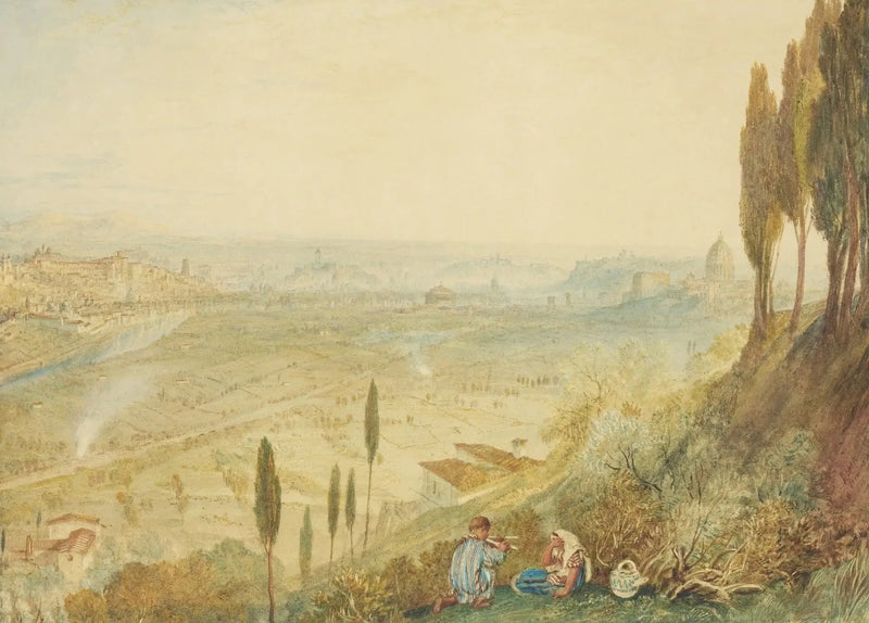 Rzym z Monte Mario - J. M. W. Turner