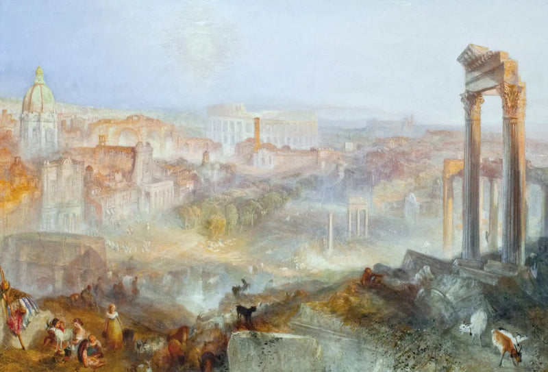 Nowoczesny Rzym – Campo Vaccino - J. M. W. Turner