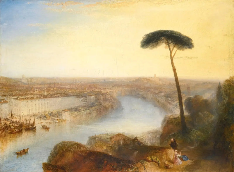 Rzym, widok z Awentynu - J. M. W. Turner