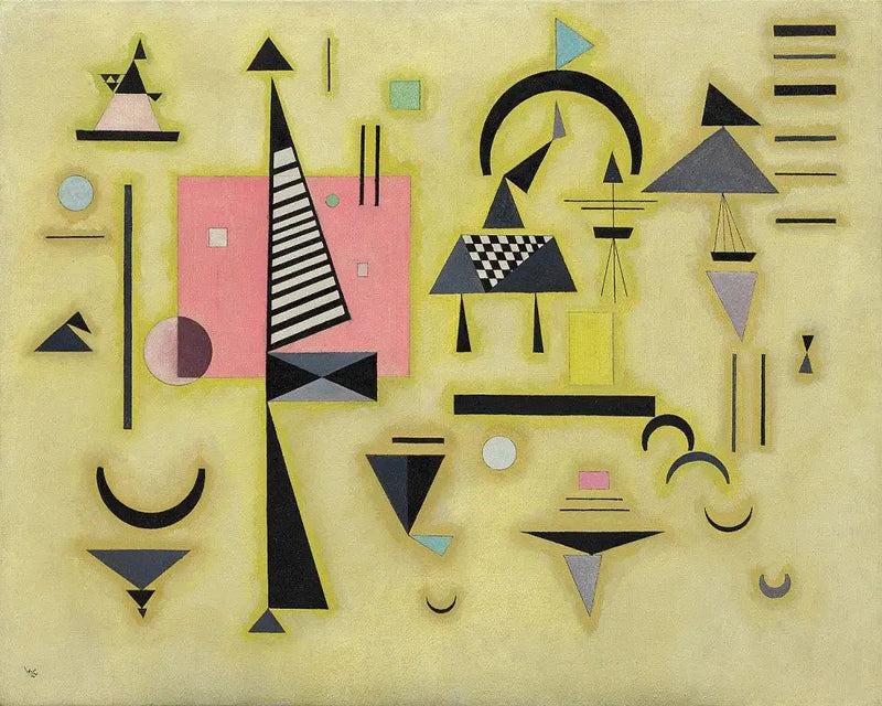 Decydująca róża - Wasilij Kandinsky