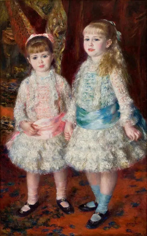Róża i Niebieski - Pierre-Auguste Renoir
