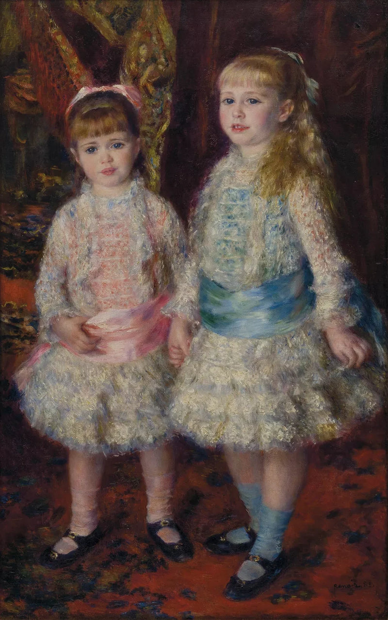 Róża i Niebieski - Pierre-Auguste Renoir