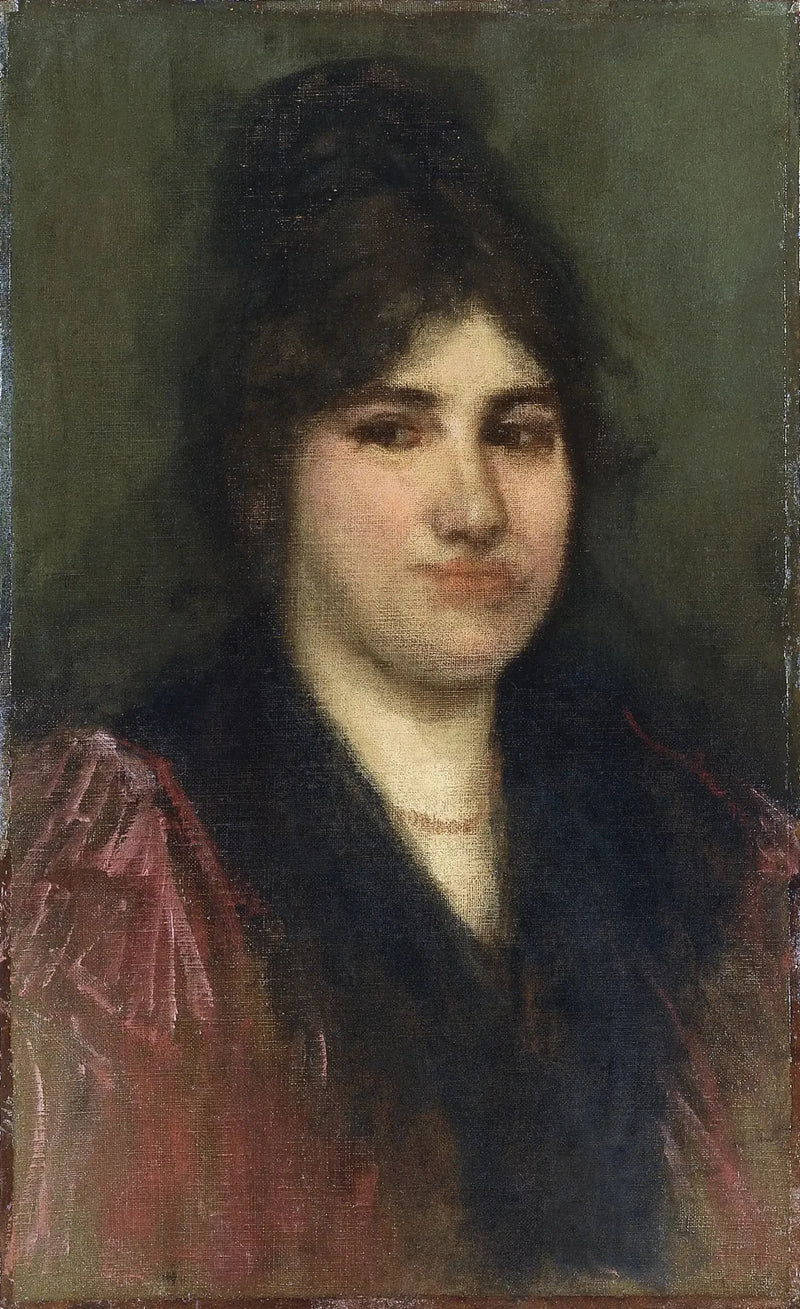 Róża i złoto: Neapolitanka - James Abbott McNeill Whistler