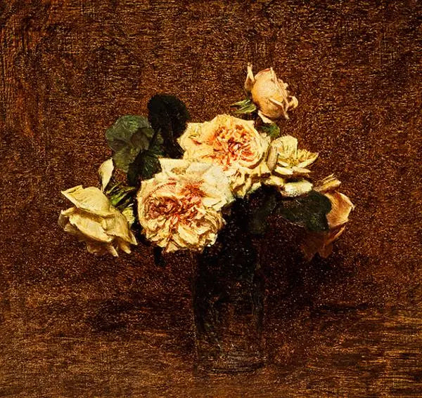 Róże - Henri Fantin-Latour