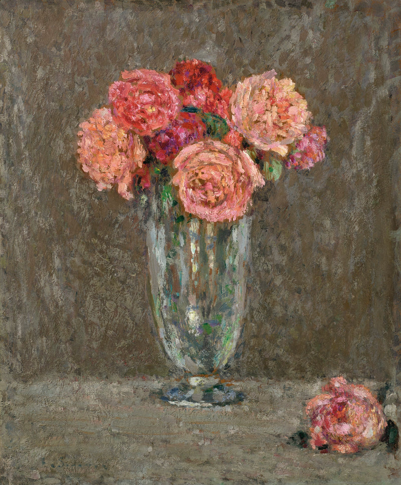 Róże - Henri Le Sidaner