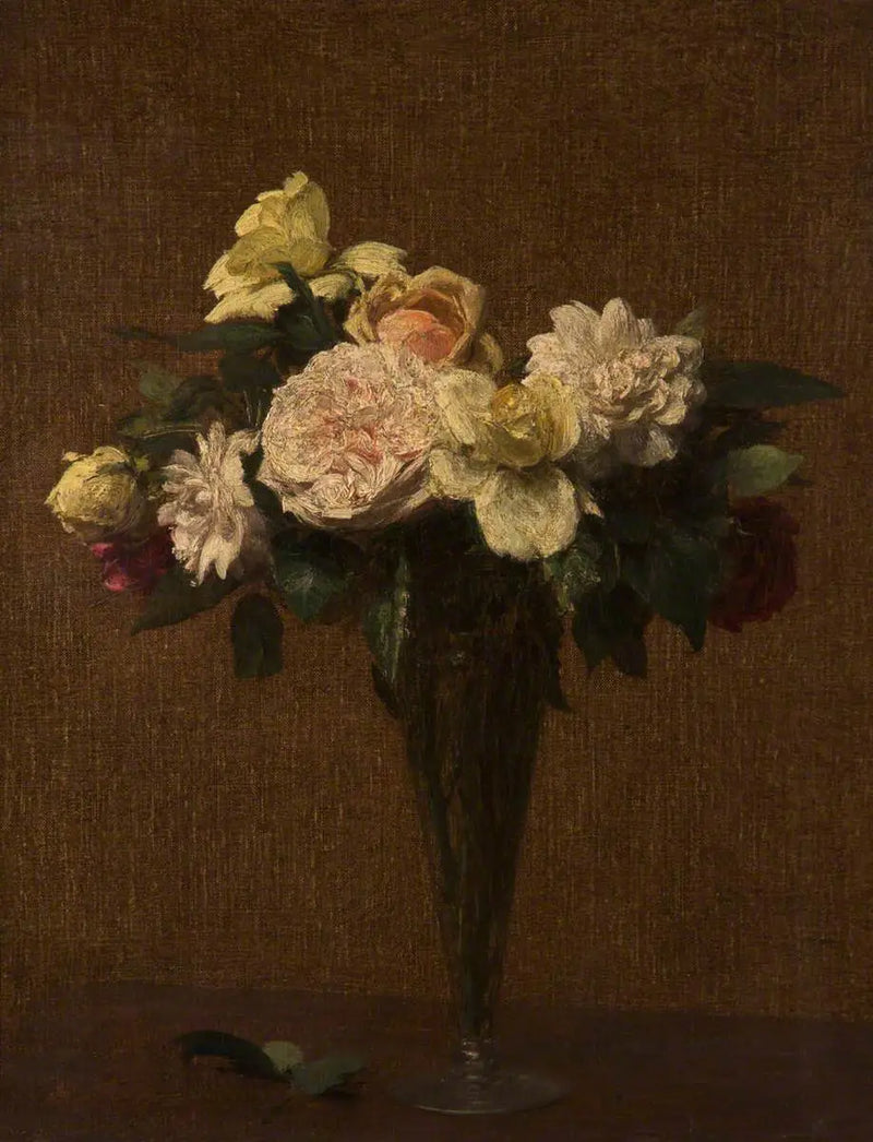 Róże II - Henri Fantin-Latour