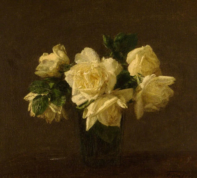 Żółte róże - Henri Fantin-Latour