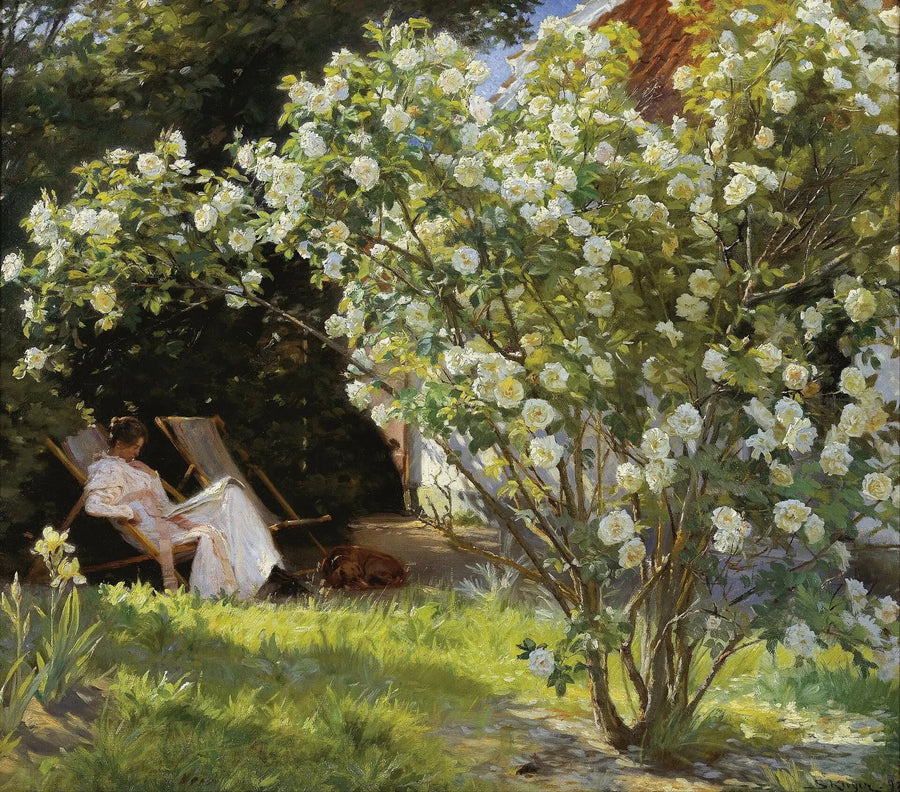 Róże - Peder Severin Krøyer