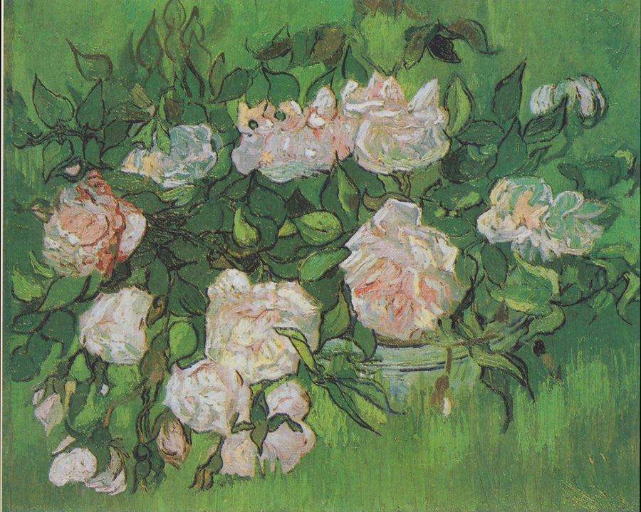 Różowe róże - Vincent van Gogh