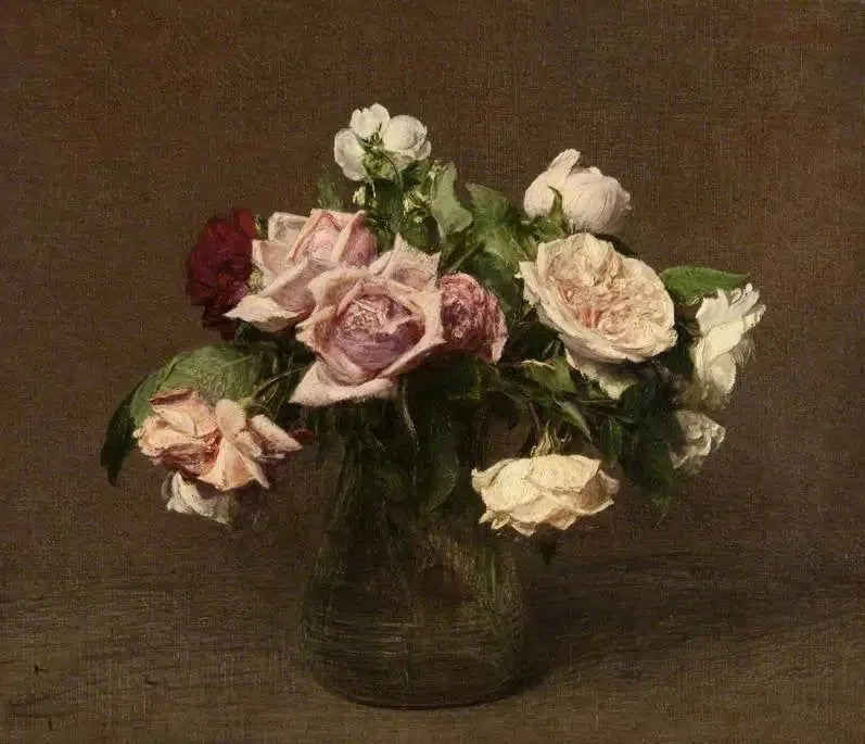 Róże 'La France' - Henri Fantin-Latour