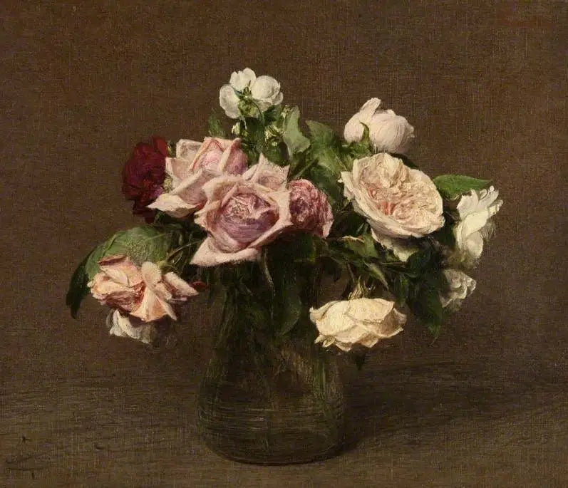 Róże 'La France' - Henri Fantin-Latour