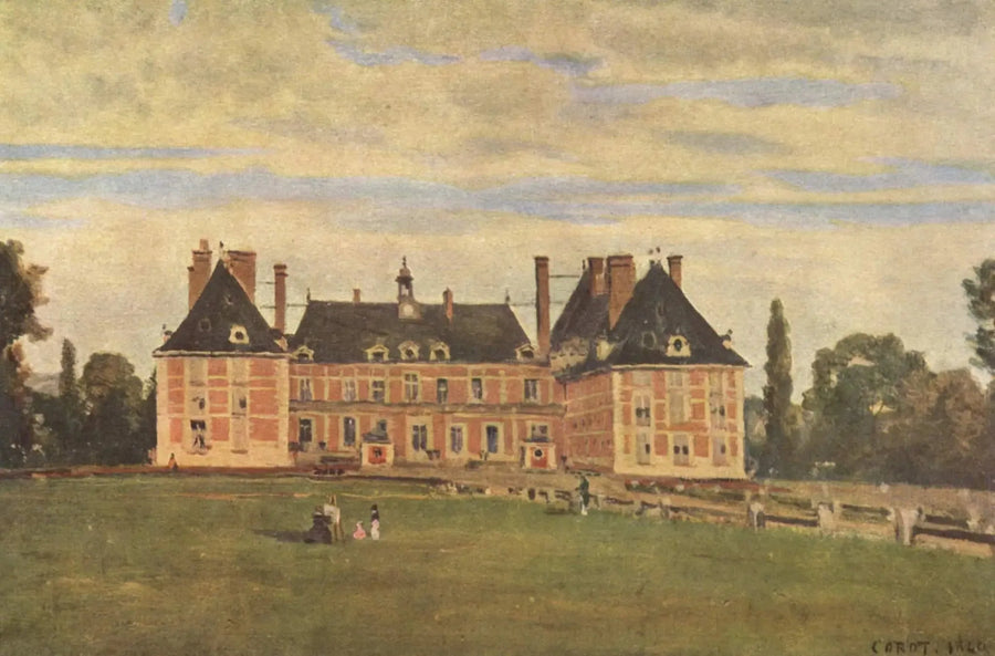 Rosny (Yvelines). Zamek księżnej Berry - Jean-Baptiste Camille Corot