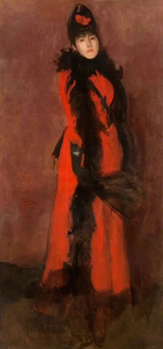 Czerwony i Czarny: Fan - James Abbott McNeill Whistler