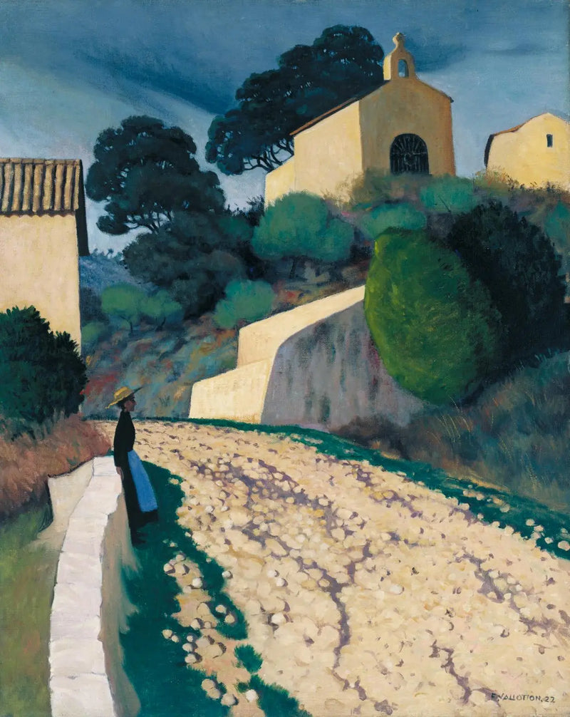 Droga do St Paul (Var) - Félix Vallotton